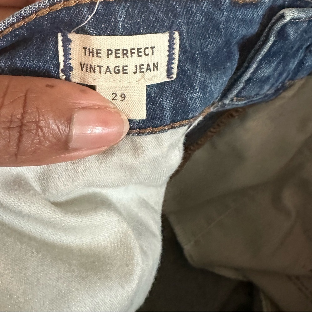 MADEWELL The Perfect Vintage Jean in High Waist Size 29 - Picture 15 of 16